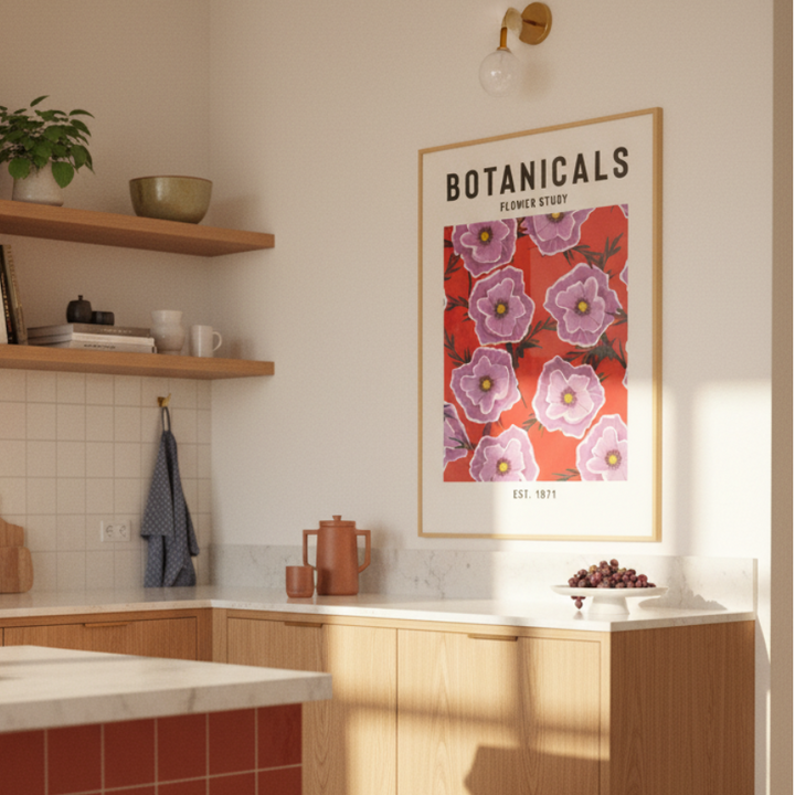 Cuadro "Botanicals Flower Study"