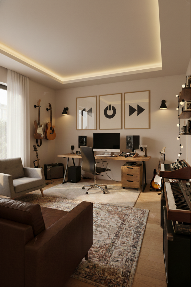 Cuadro "Black Minimal Shapes Series #2"