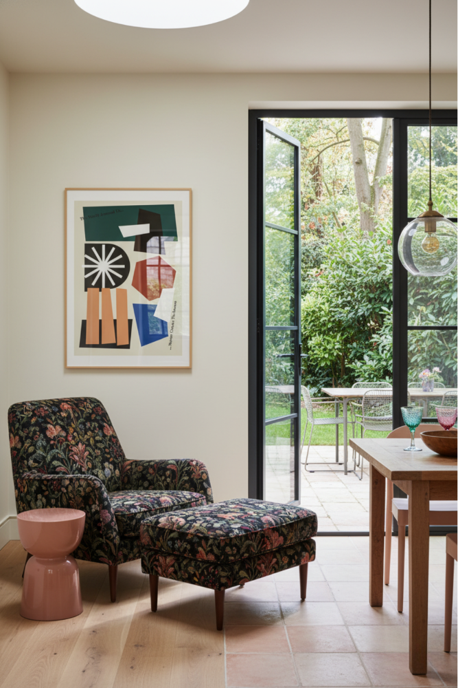 Cuadro "The World Around Us Greige"