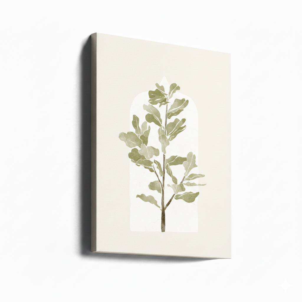 Cuadro "Tropical Window IV"