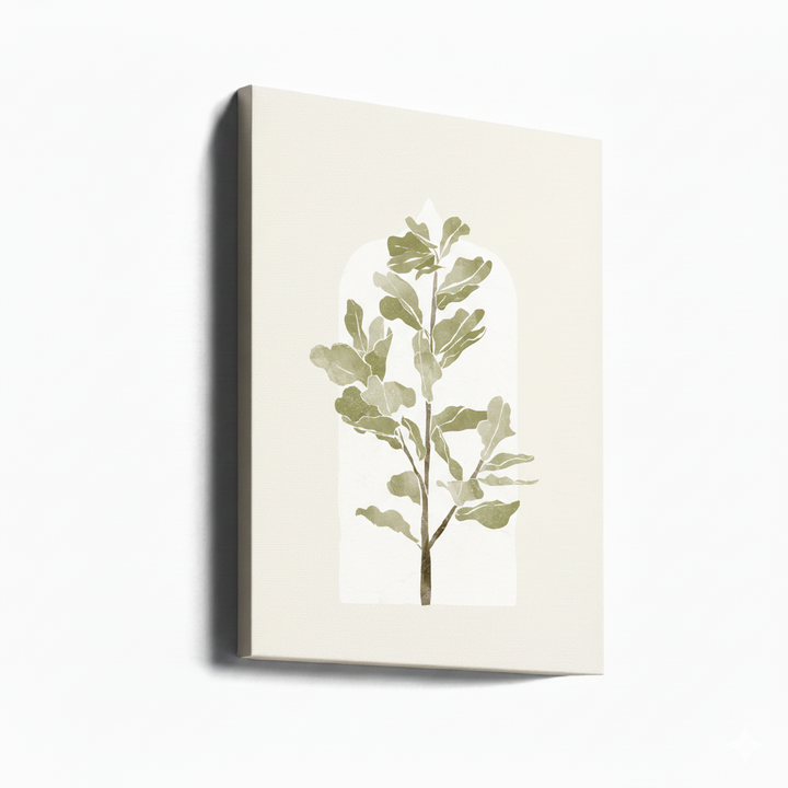 Cuadro "Tropical Window IV"