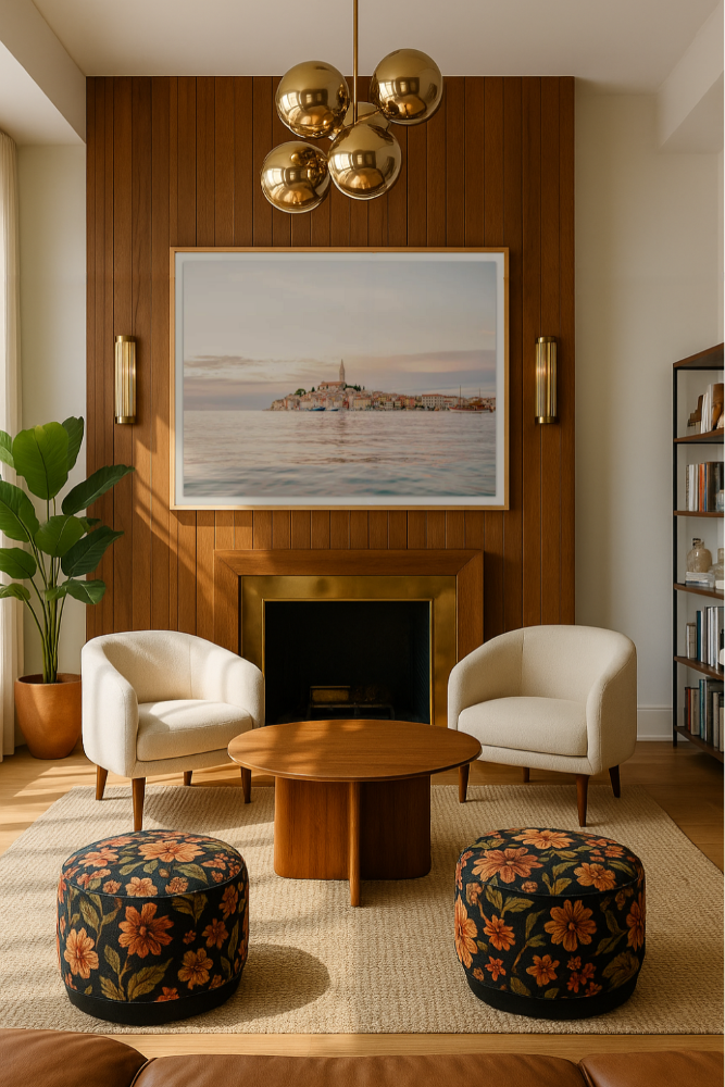 Cuadro "Rovinj sunset II"