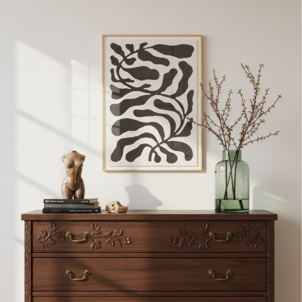 Cuadro "One Hundred-Leaved Plant #21 / Lino"