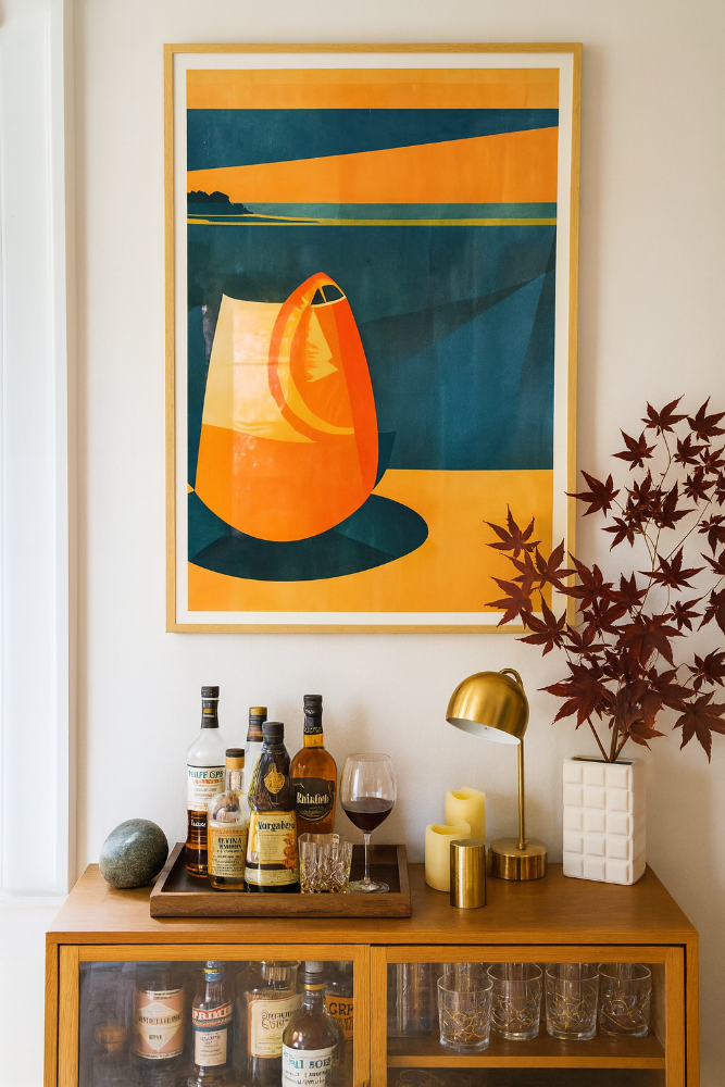 Cuadro "Negroni At Sunset"