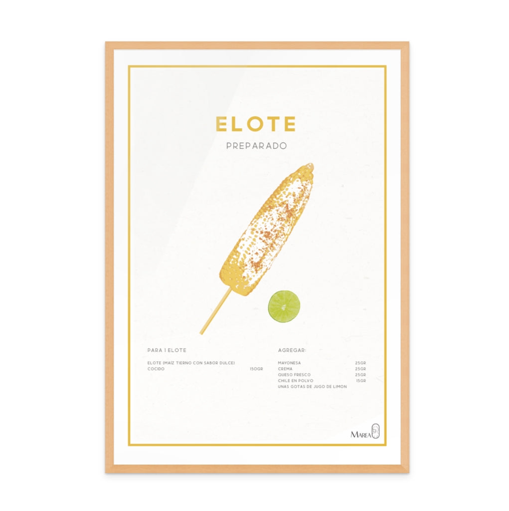 Elote Art Print