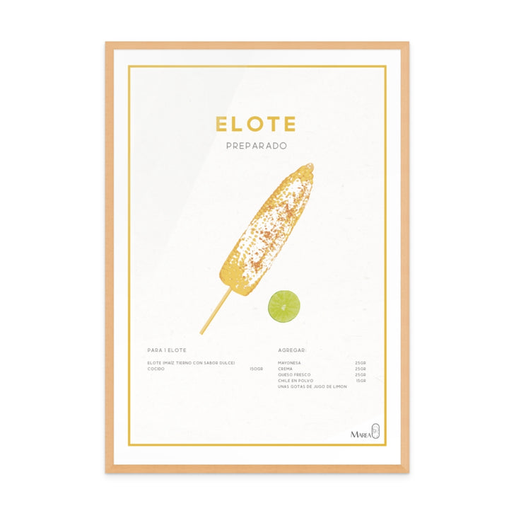 Elote Art Print