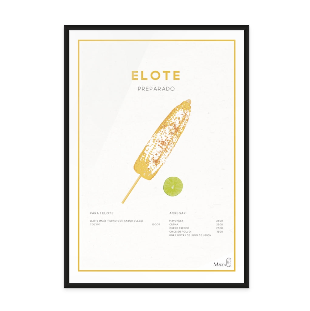 Elote Art Print