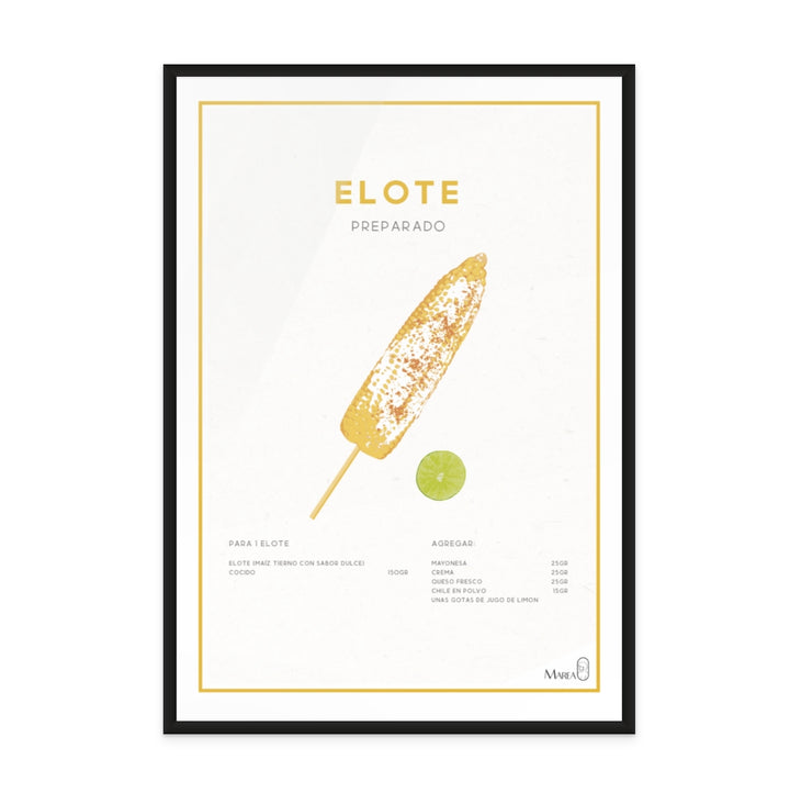 Elote Art Print