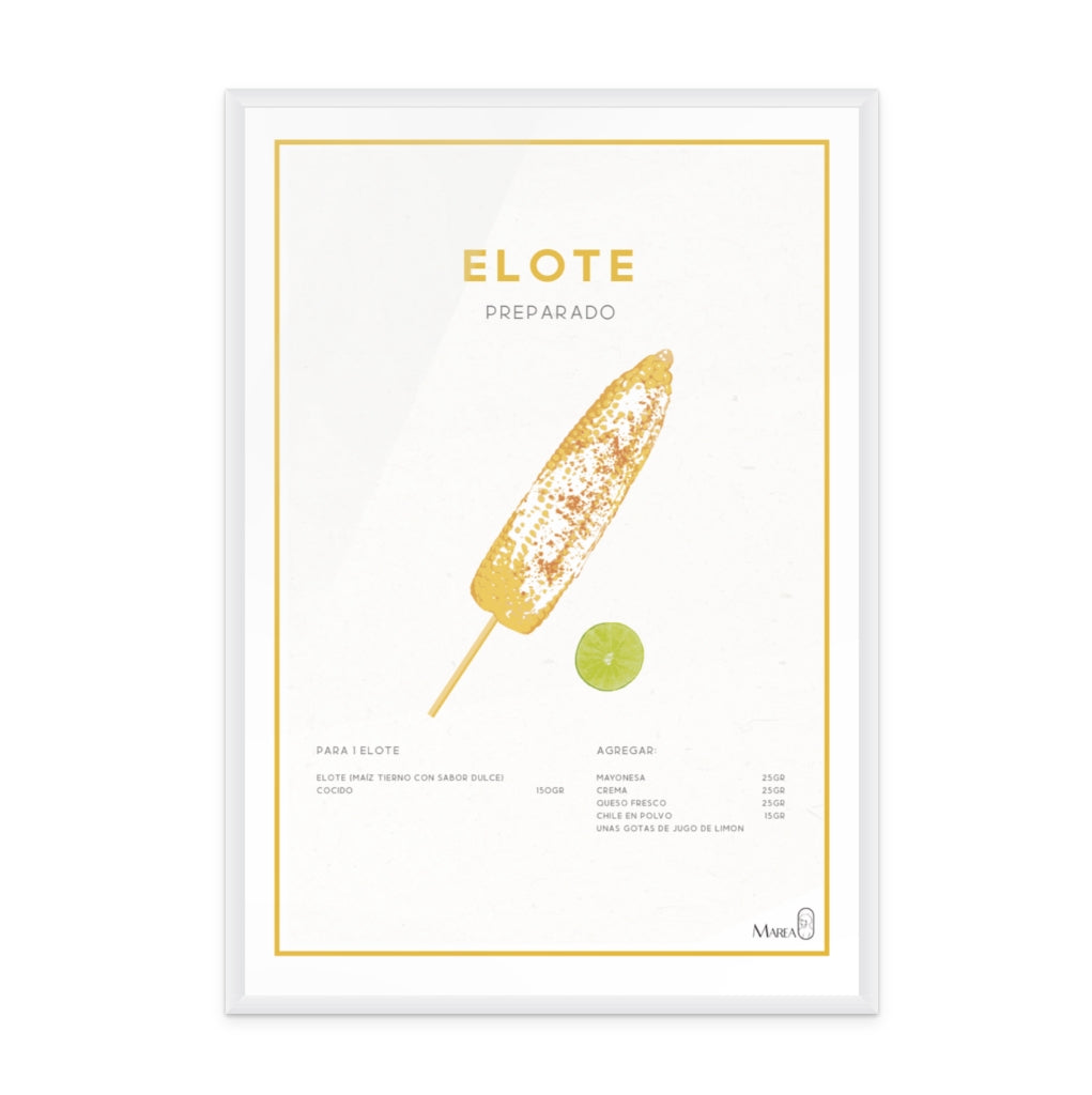 Elote Art Print