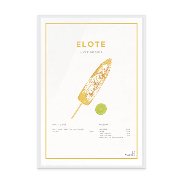 Elote Art Print