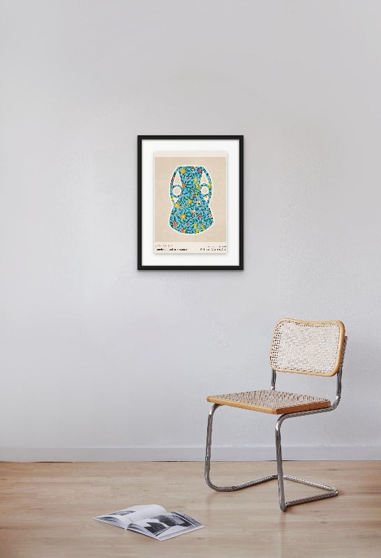 Greek vase 3 Art Print