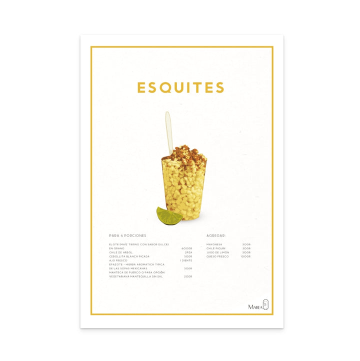 Esquites Art Print