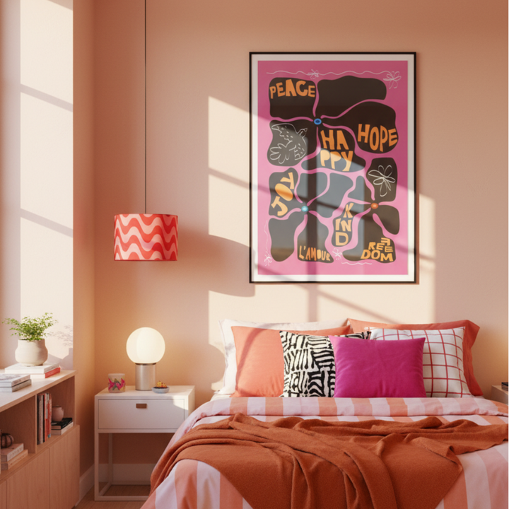 Cuadro "Flower of the Time - Purple"