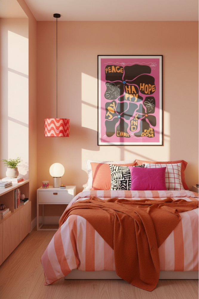 Cuadro "Flower of the Time - Purple"