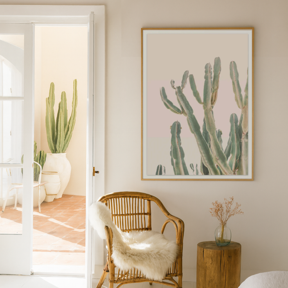 Cuadro "Sunrise Cactus"