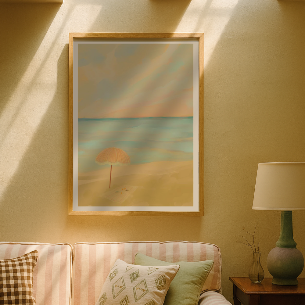 Cuadro "Tranquil Shoreline"