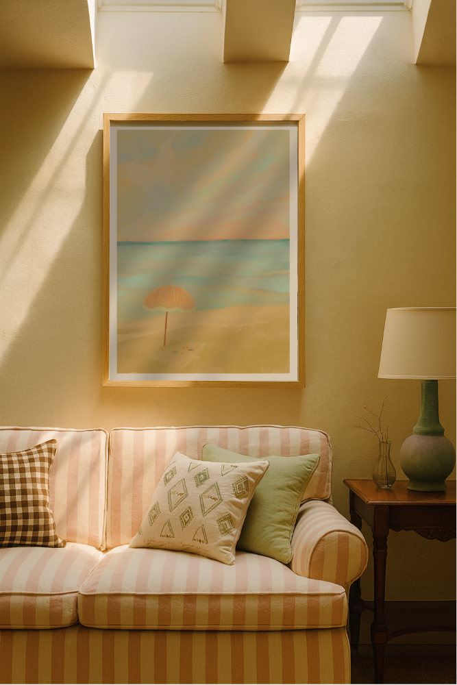 Cuadro "Tranquil Shoreline"