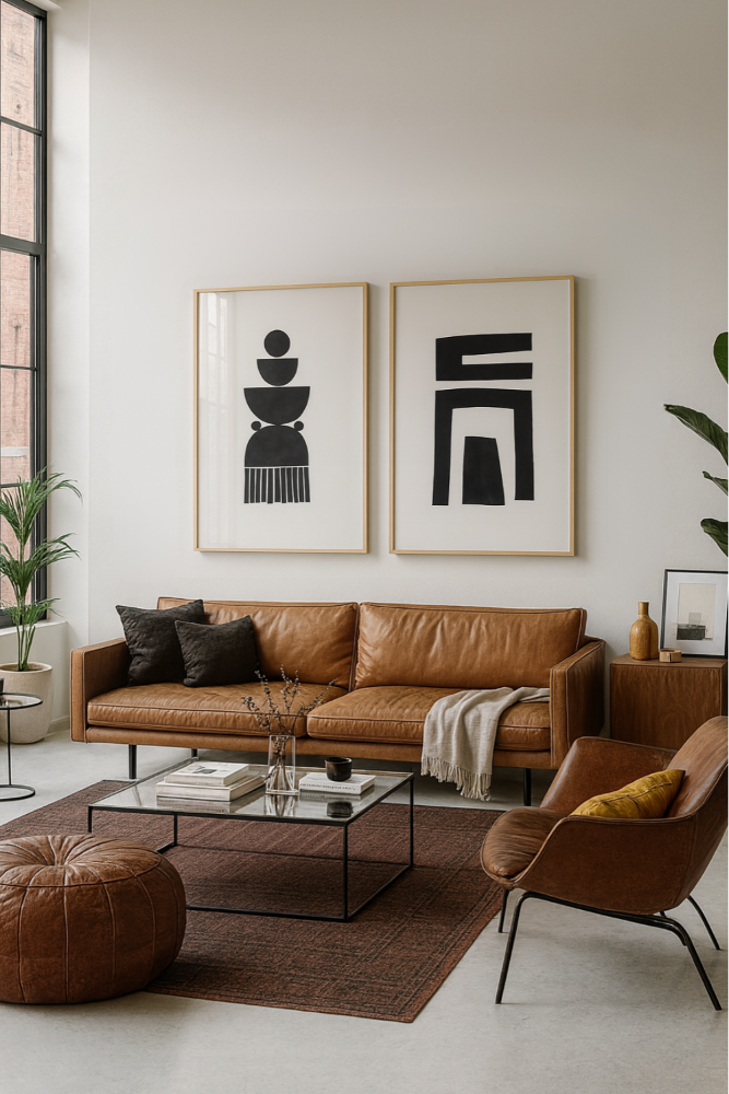 Set de cuadros "Abstract Assemblage"