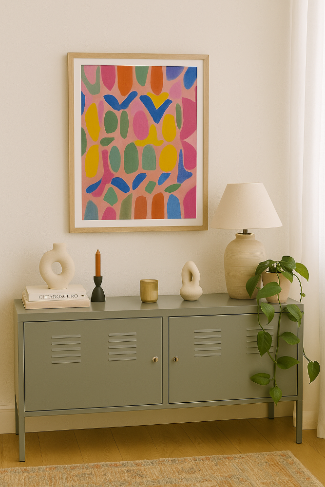 Cuadro "Pastel Neon Pattern"