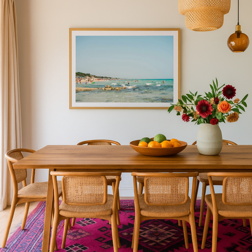 Cuadro "Ostuni Summer | Italy travel photography"