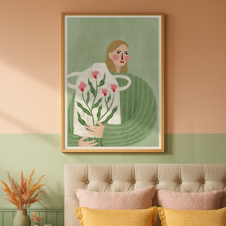 Cuadro "The Woman with the Vase"