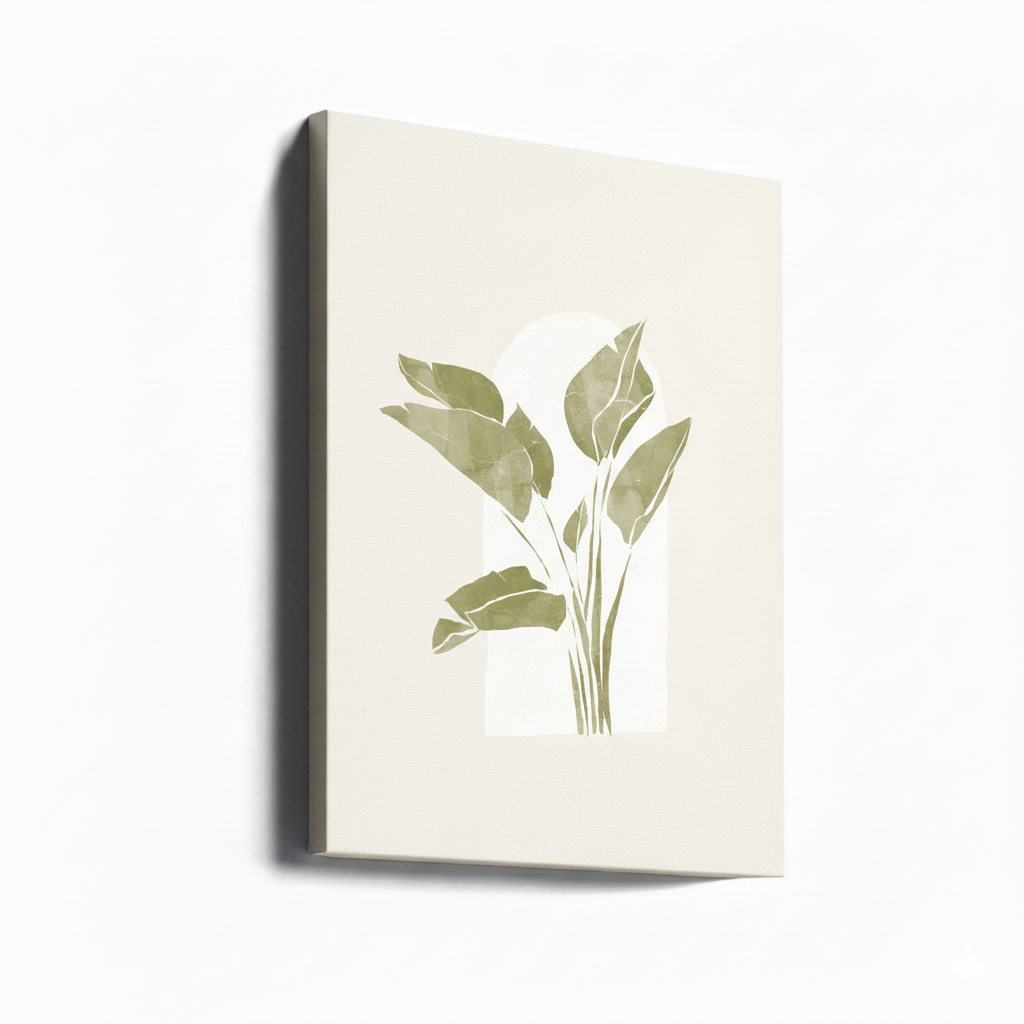 Cuadro "Tropical Window II"