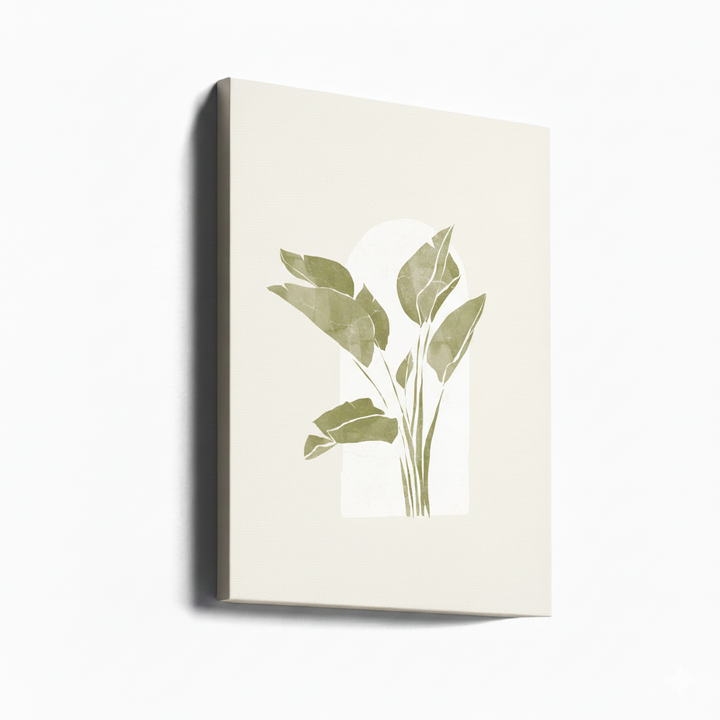 Cuadro "Tropical Window II"