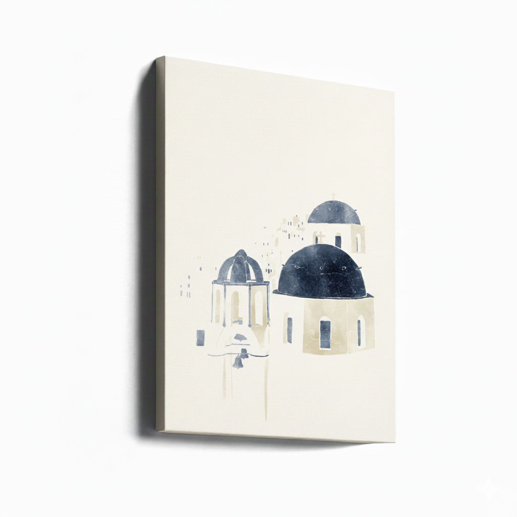 Cuadro "Santorini III"