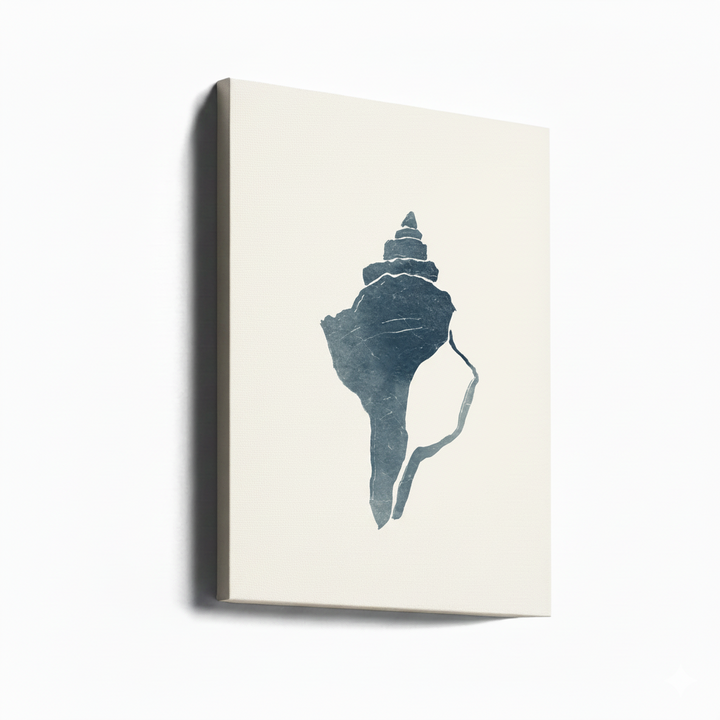 Cuadro "Blue Seashell III"