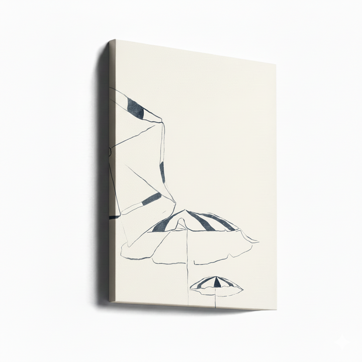 Cuadro "Blue Umbrellas 2"