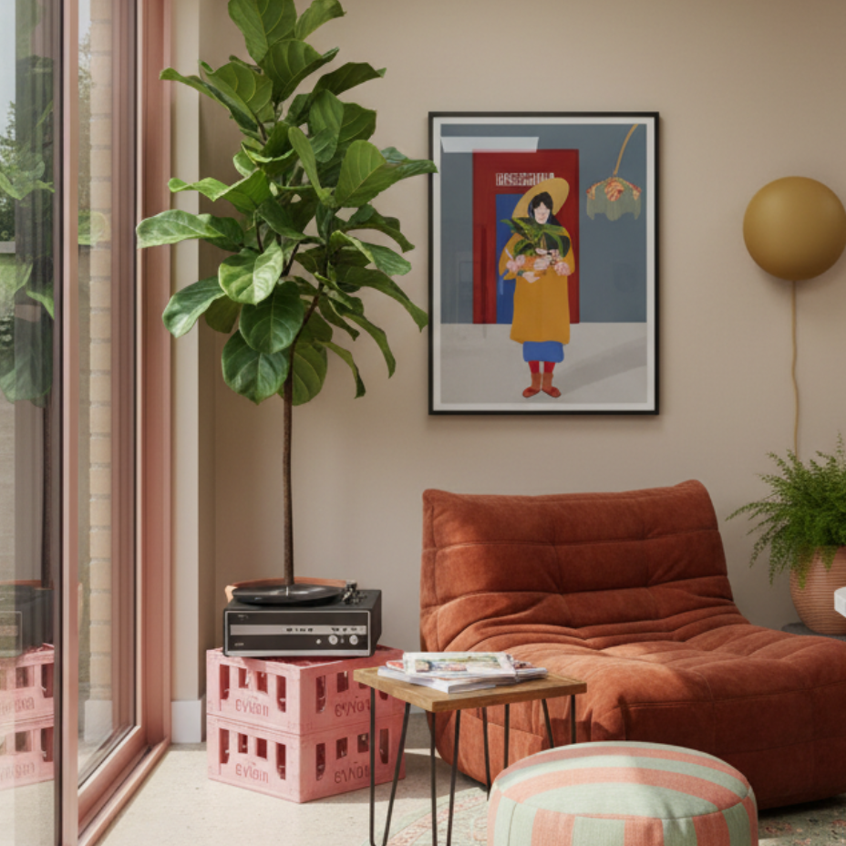 Cuadro "Las flores Nomad"