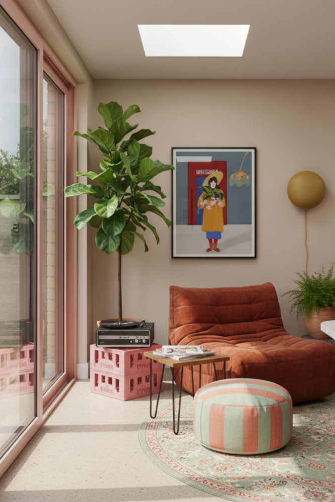 Cuadro "Las flores Nomad"