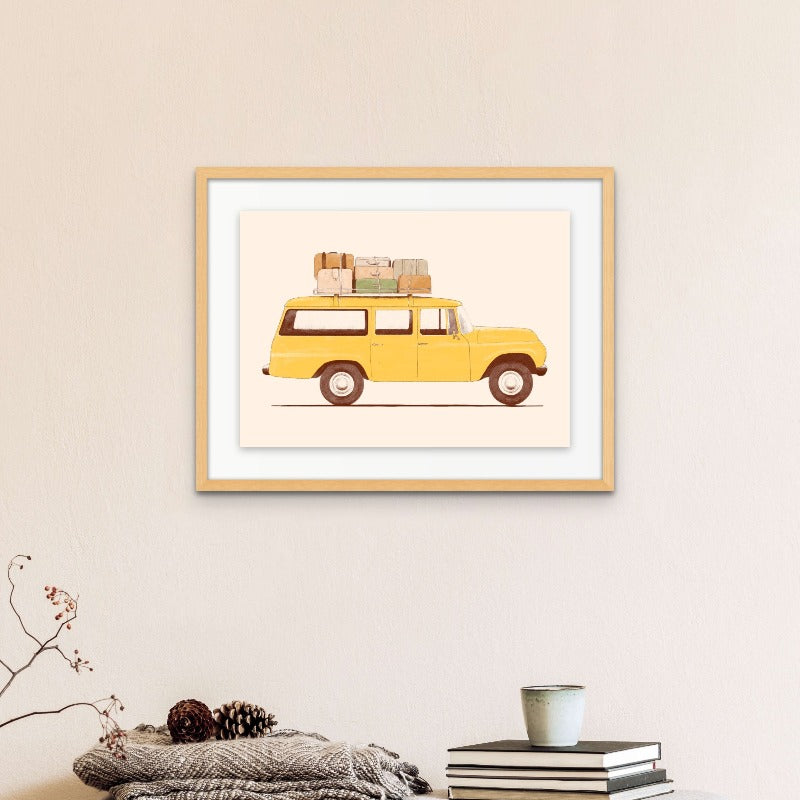 Summer Car Art Print