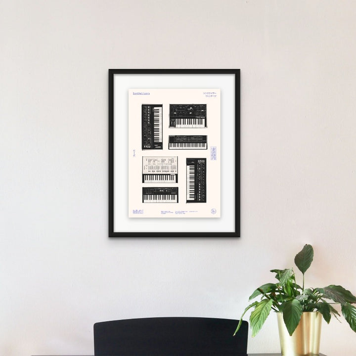 Synthetisers Art Print