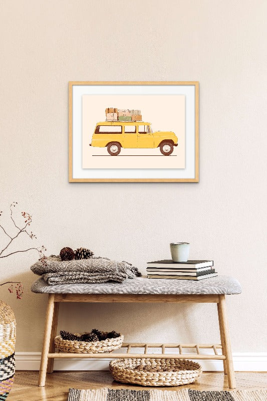 Summer Car Art Print