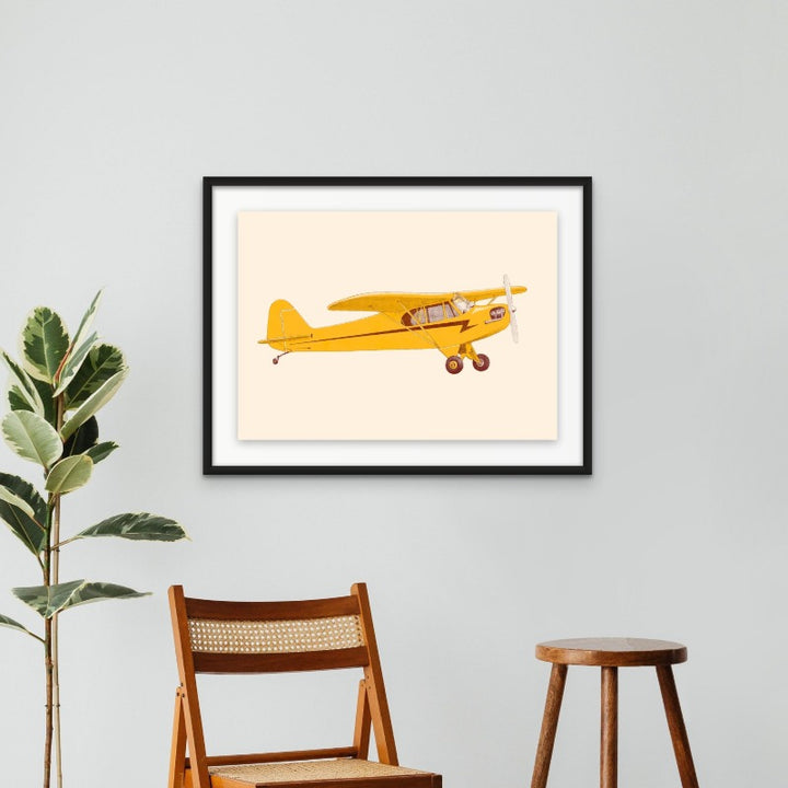 Little Yellow Club Piper Club Art Print