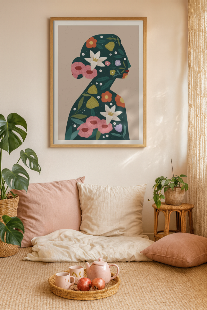 Cuadro "Filled With Flowers"