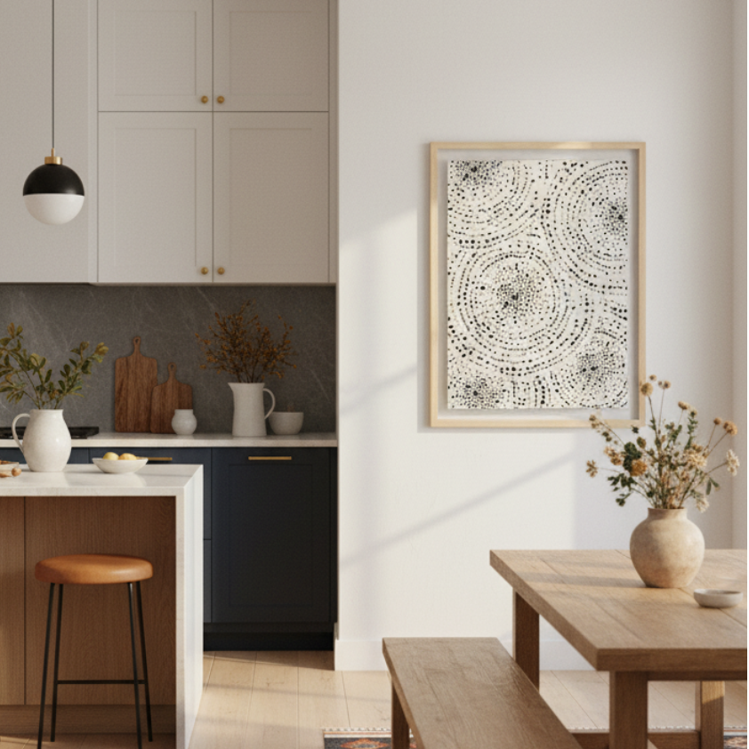 Cuadro "Boho Circles"