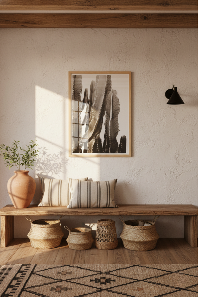 Cuadro "Boho Cactus"