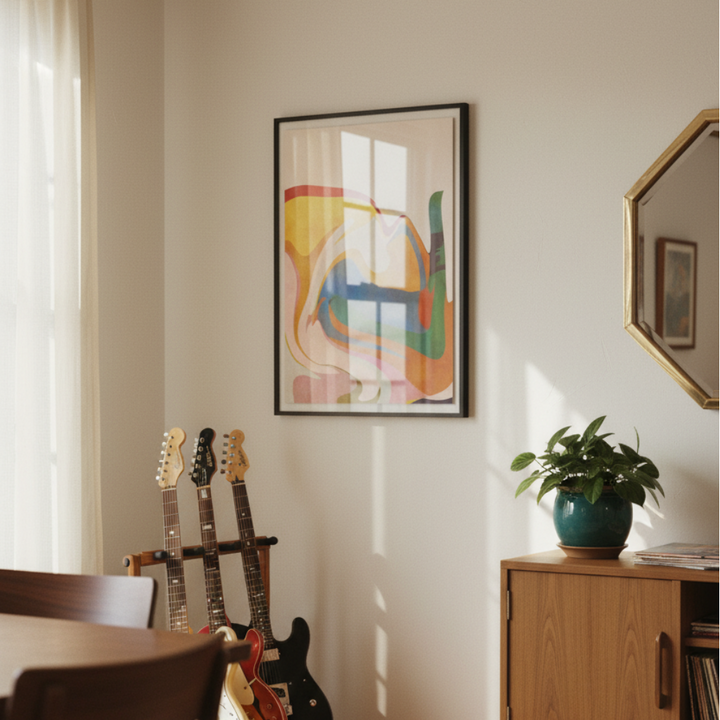 Cuadro "Organic Bauhaus Waved"