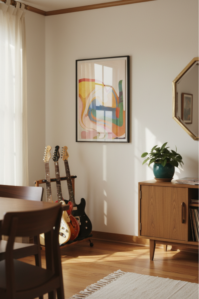 Cuadro "Organic Bauhaus Waved"