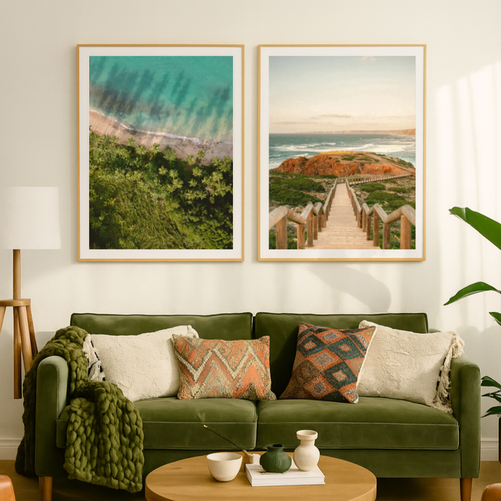 Cuadro "Palm Beach from Above"