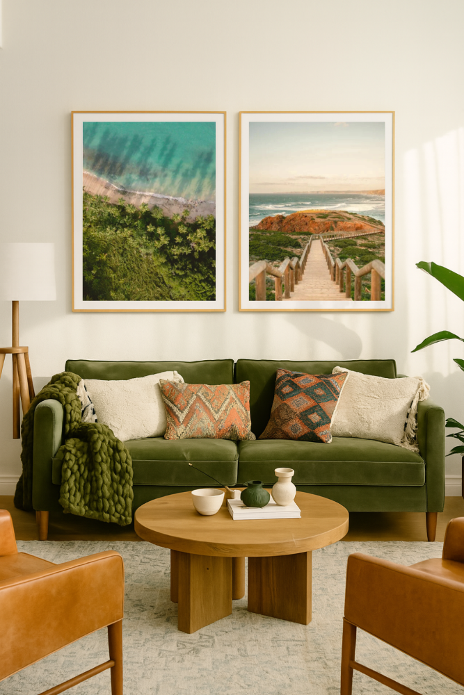 Cuadro "Palm Beach from Above"