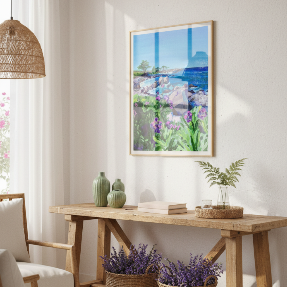 Cuadro "Lovers Point"