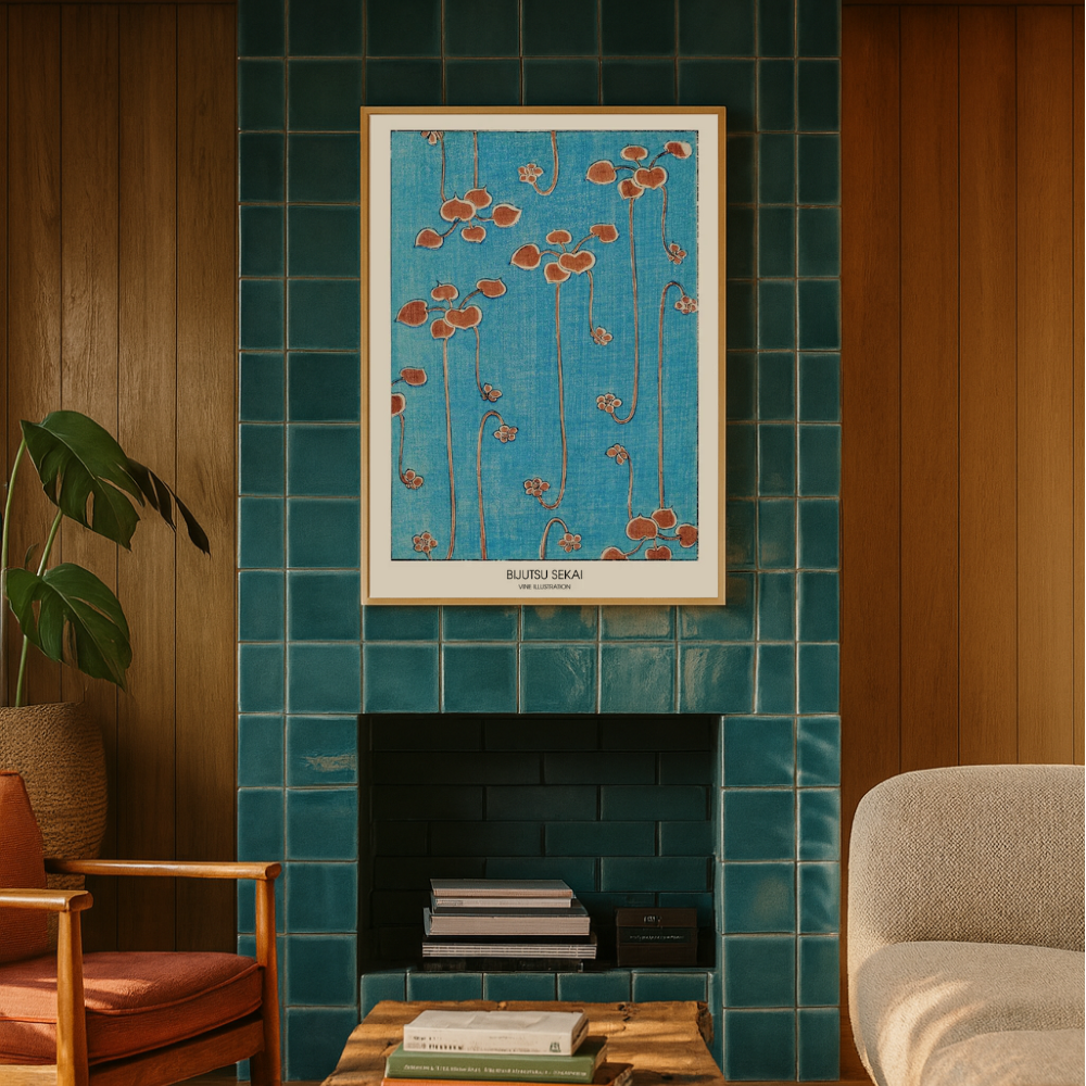 Cuadro "Vine Illustration"