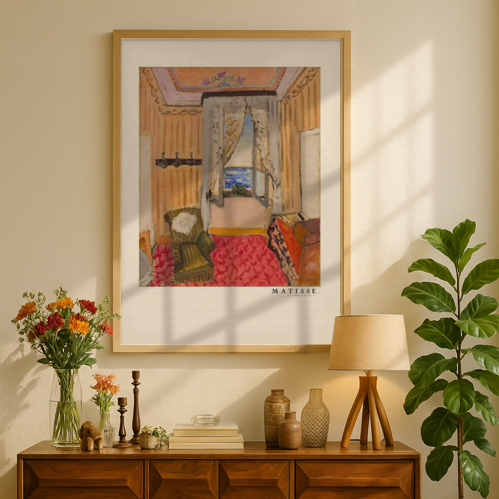 Cuadro "Ma Chambre Au Beau Rivage"