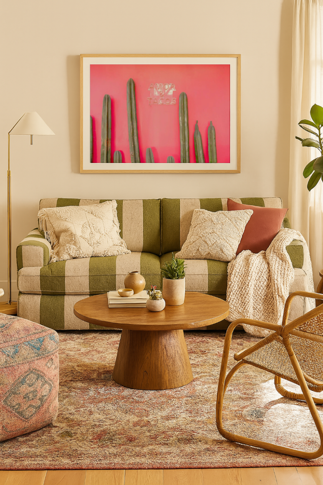 Cuadro "Cactus and Love Wall"