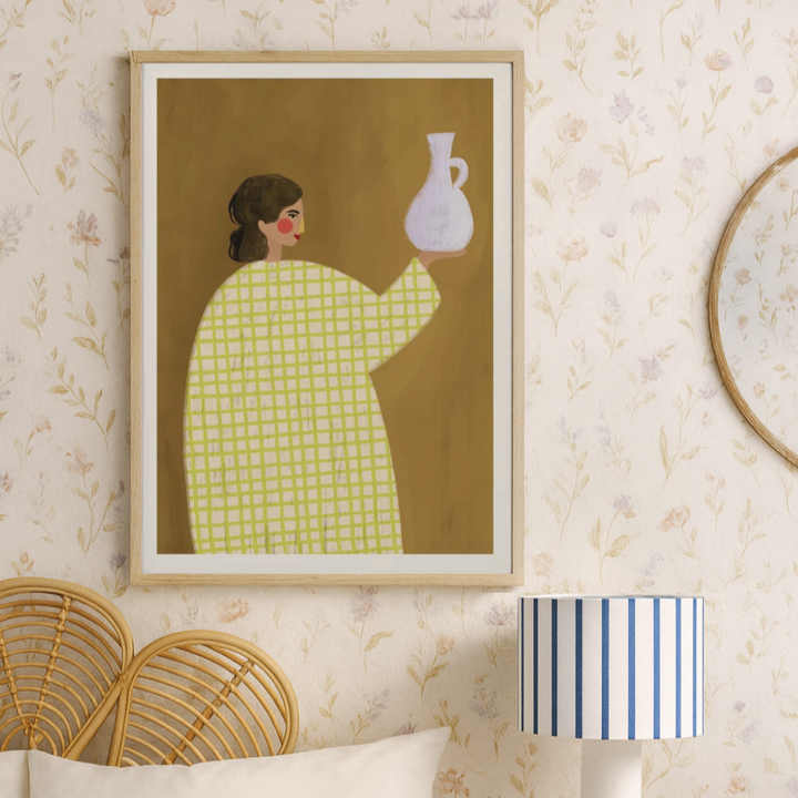 Cuadro "The Woman With Vase"