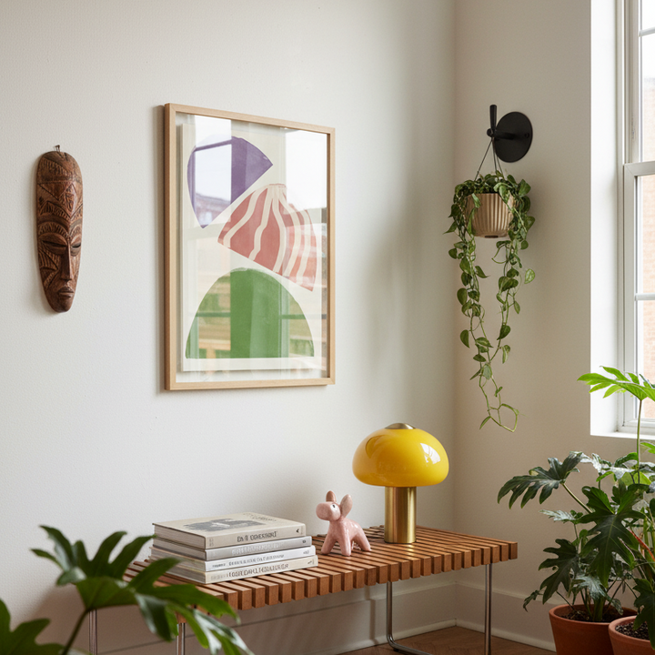 Cuadro "Watercolor modern flowers"