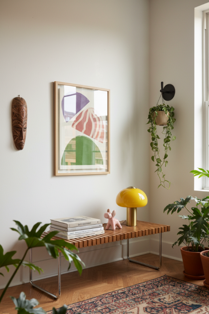 Cuadro "Watercolor modern flowers"